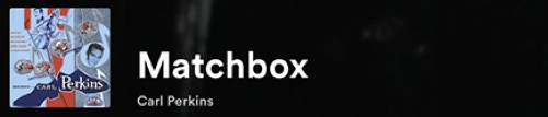 Rock It Up matchbox