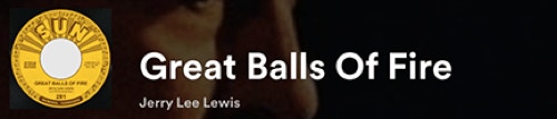 Rock It Up great balls of fire